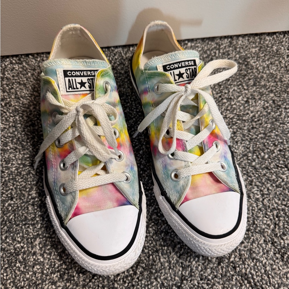 Converse Multicolor Tie-Dye Sneakers